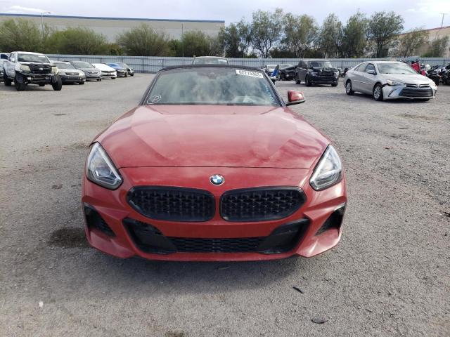 WBAHF3C53KWW03919 - 2019 BMW Z4 SDRIVE30I RED photo 5