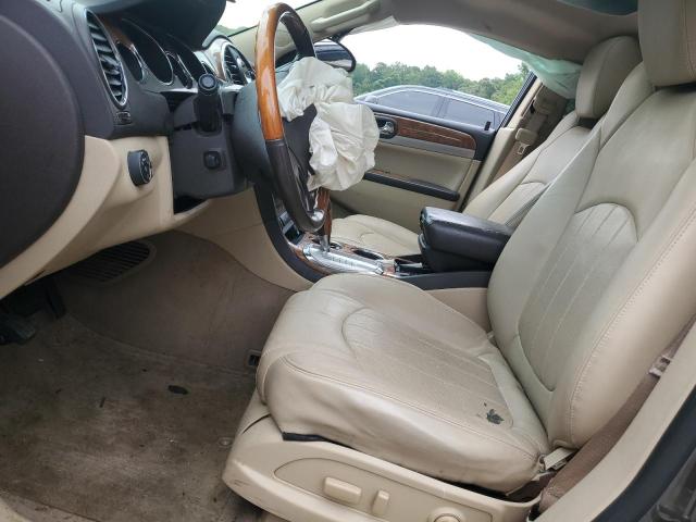 5GAKRDED6CJ207929 - 2012 BUICK ENCLAVE BROWN photo 7