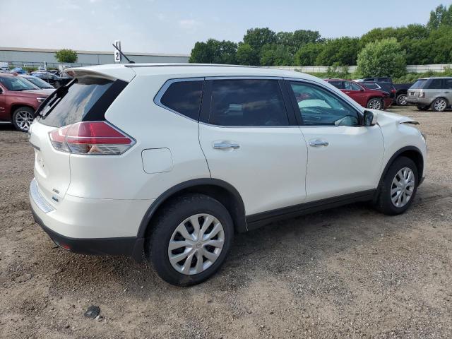 5N1AT2MV3EC811001 - 2014 NISSAN ROGUE S WHITE photo 3