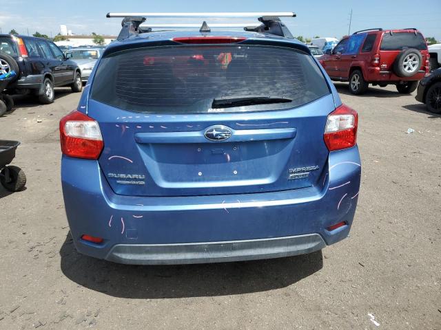 JF1GPAL65E8325113 - 2014 SUBARU IMPREZA SPORT PREMIUM BLUE photo 6