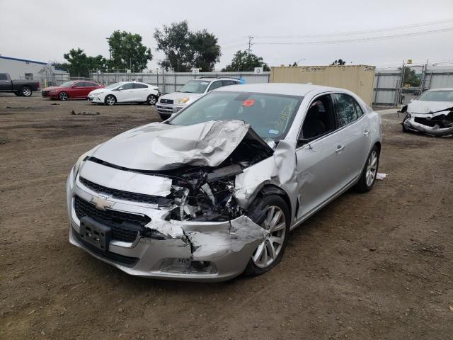 1G11F5SL5FF224824 - 2015 CHEVROLET MALIBU LTZ SILVER photo 2