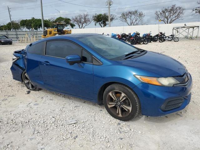 2HGFG3B8XFH520643 - 2015 HONDA CIVIC EX BLUE photo 4