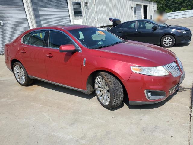 1LNHL9FTXAG615756 - 2010 LINCOLN MKS 红色 照片 4