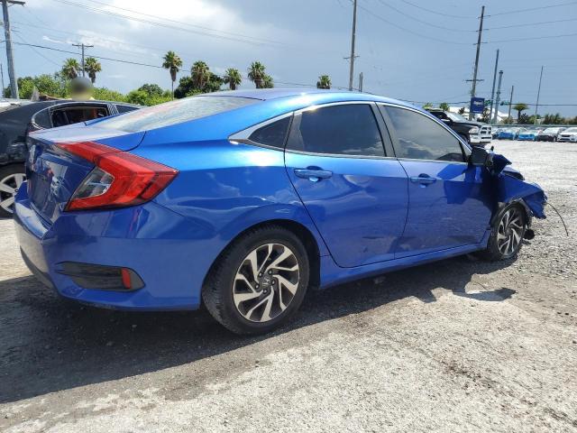 19XFC2F70GE091371 - 2016 HONDA CIVIC EX BLUE photo 3