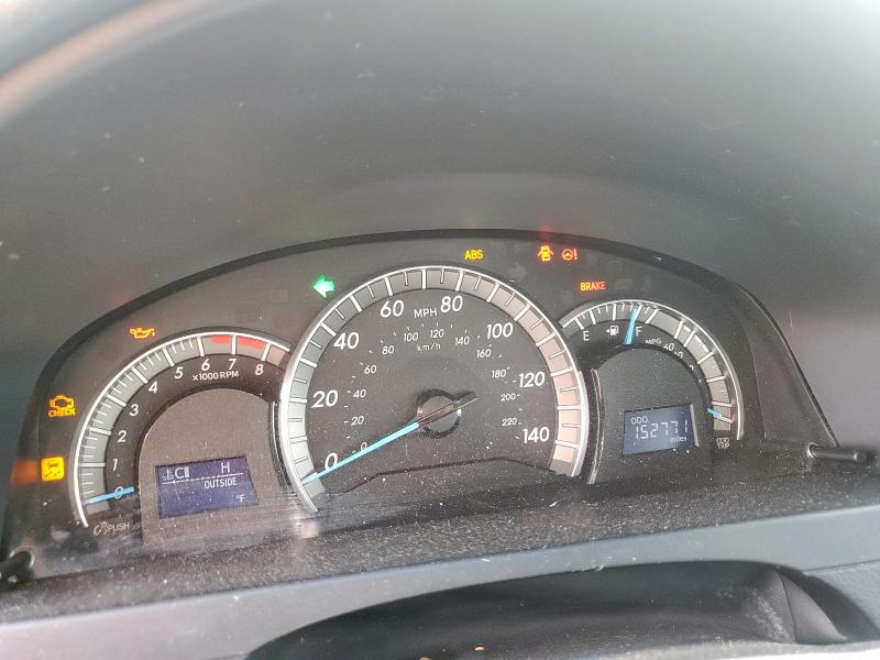 4T1BF1FK7CU197456 - 2012 TOYOTA CAMRY BASE WHITE photo 9