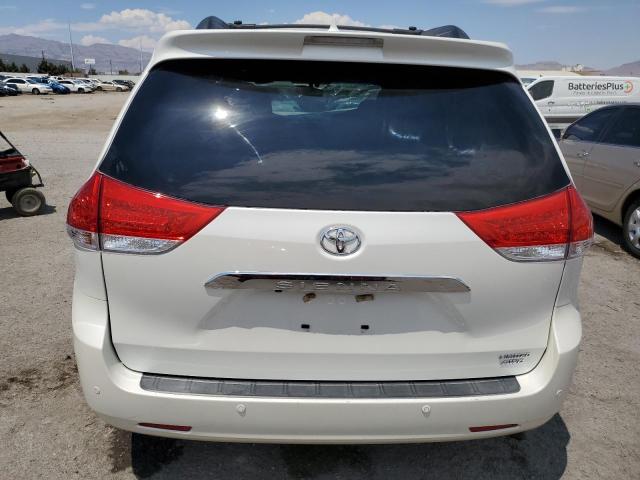 5TDDK3DCXDS060470 - 2013 TOYOTA SIENNA XLE WHITE photo 6