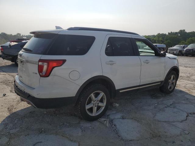 1FM5K8DH5HGC03804 - 2017 FORD EXPLORER XLT WHITE photo 3