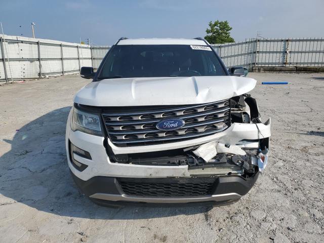 1FM5K8DH5HGC03804 - 2017 FORD EXPLORER XLT WHITE photo 5