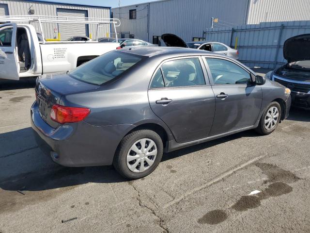 1NXBU4EE1AZ350655 - 2010 TOYOTA COROLLA BASE Сұр фото 3