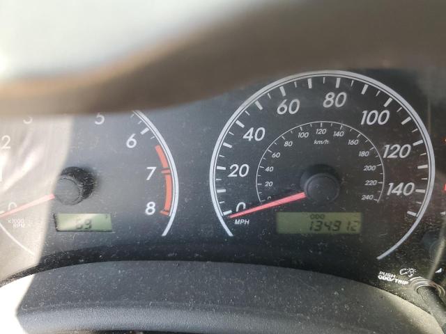 1NXBU4EE1AZ350655 - 2010 TOYOTA COROLLA BASE Сұр фото 9