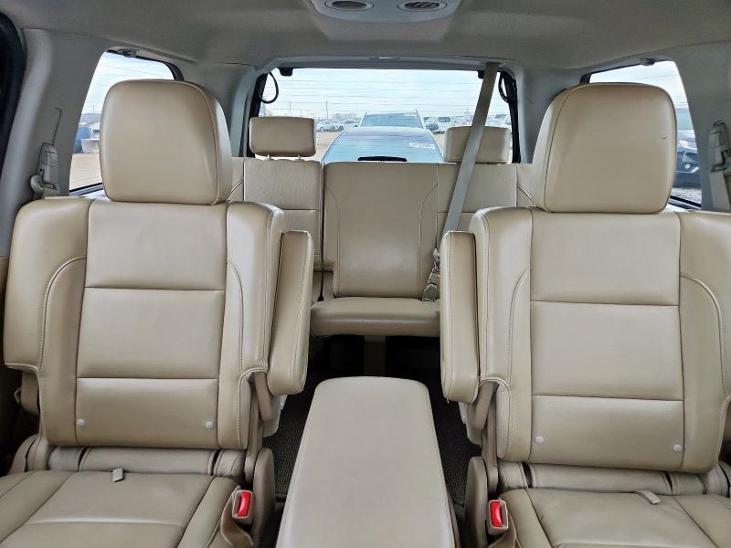 5N1BA0NE8EN601009 - 2014 NISSAN ARMADA PLATINUM WHITE photo 10