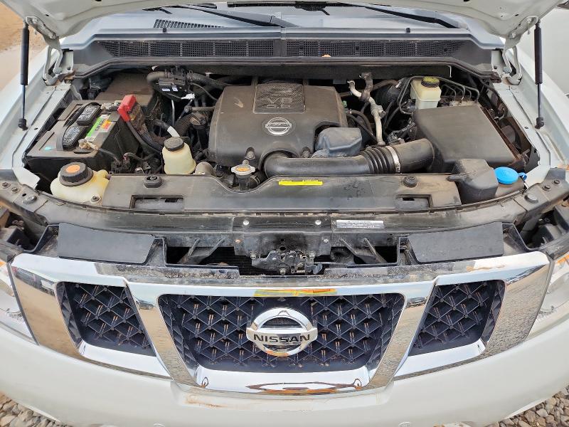 5N1BA0NE8EN601009 - 2014 NISSAN ARMADA PLATINUM WHITE photo 12