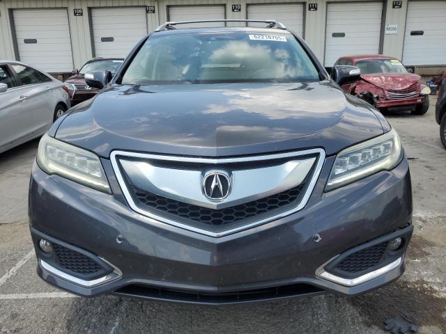 5J8TB4H7XGL019181 - 2016 ACURA RDX ADVANCE CHARCOAL photo 5