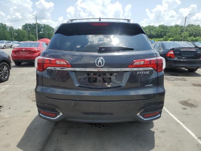 5J8TB4H7XGL019181 - 2016 ACURA RDX ADVANCE CHARCOAL photo 6