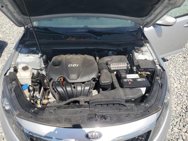 KNAGN4A70B5145187 - 2011 KIA OPTIMA EX SILVER photo 11
