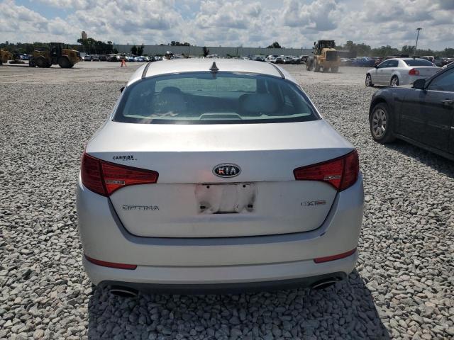 KNAGN4A70B5145187 - 2011 KIA OPTIMA EX SILVER photo 6