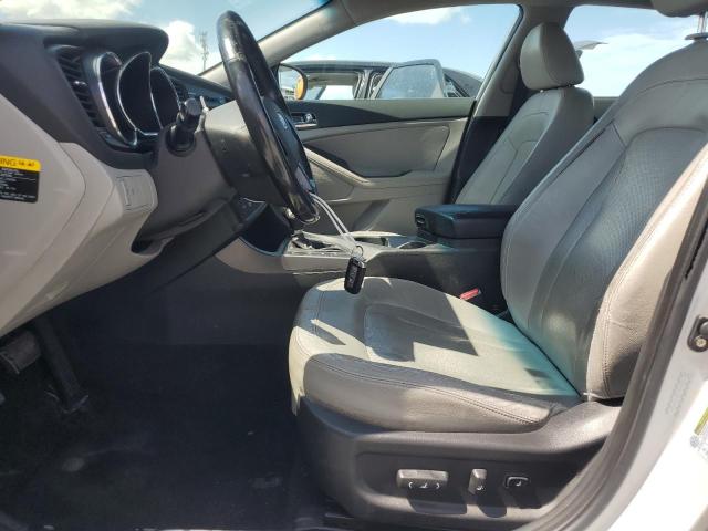 KNAGN4A70B5145187 - 2011 KIA OPTIMA EX SILVER photo 7