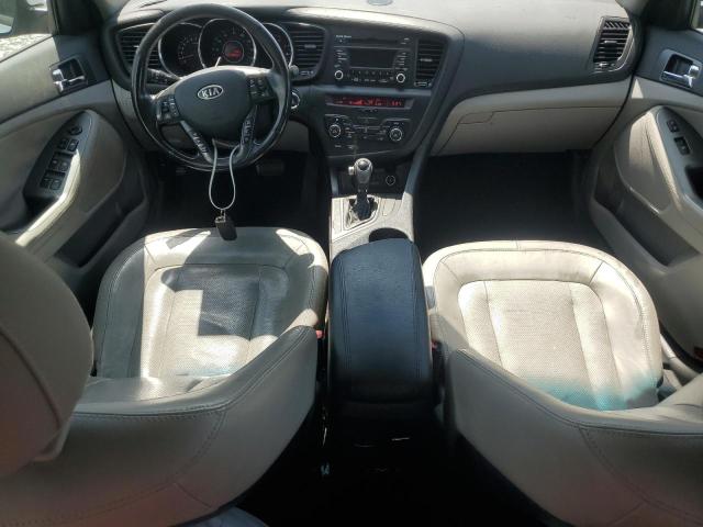 KNAGN4A70B5145187 - 2011 KIA OPTIMA EX SILVER photo 8