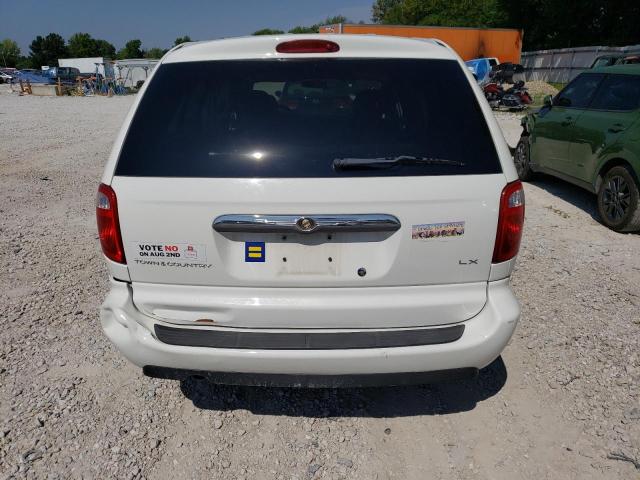 2A4GP44R37R189831 - 2007 CHRYSLER TOWN & COU LX WHITE photo 6