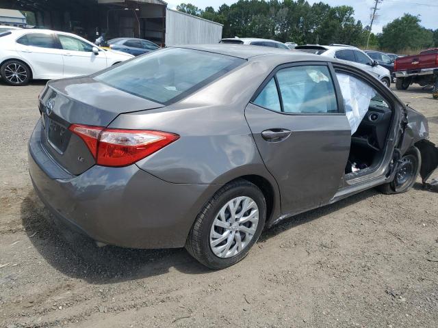 5YFBURHE6JP740788 - 2018 TOYOTA COROLLA L GRAY photo 3