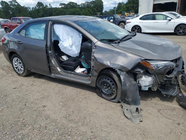 5YFBURHE6JP740788 - 2018 TOYOTA COROLLA L GRAY photo 4