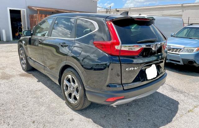 5J6RW1H54JA009785 - 2018 HONDA CR-V EX BLACK photo 3