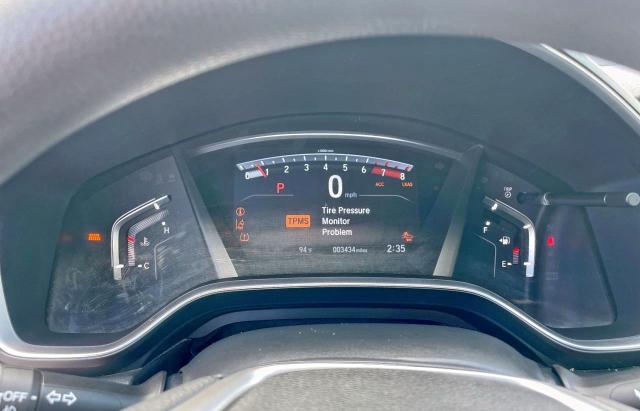 5J6RW1H54JA009785 - 2018 HONDA CR-V EX BLACK photo 8