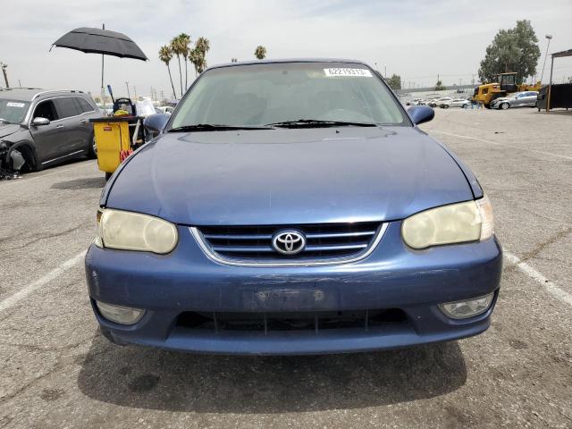 1NXBR12E21Z481579 - 2001 TOYOTA COROLLA CE BLUE photo 5