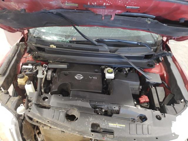 5N1AR2MM2EC698261 - 2014 NISSAN PATHFINDER S BURGUNDY photo 7