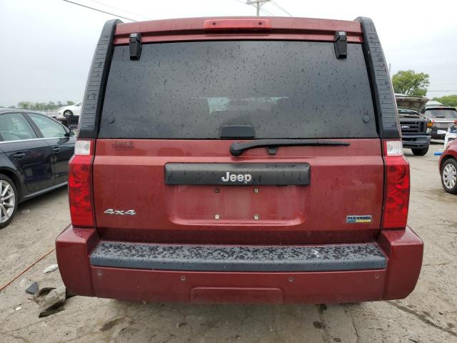 1J8HG48P67C519062 - 2007 JEEP COMMANDER 红色 照片 6