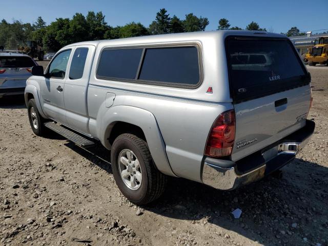 5TETU62N75Z079901 - 2005 TOYOTA TACOMA PRERUNNER ACCESS CAB SILVER photo 2