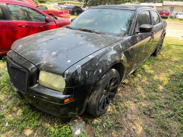 2C3KA43R27H833350 - 2007 CHRYSLER 300 BLACK photo 2