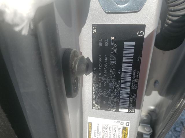 JTEMU5JR9N5972542 - 2022 TOYOTA 4RUNNER SR5/SR5 PREMIUM SILVER photo 12