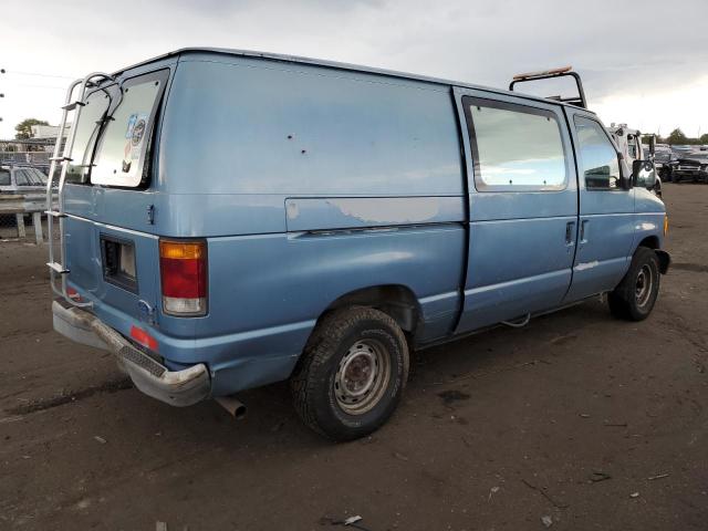 1FTEE14Y0NHA48166 - 1992 FORD ECONOLINE E150 VAN BLUE photo 3