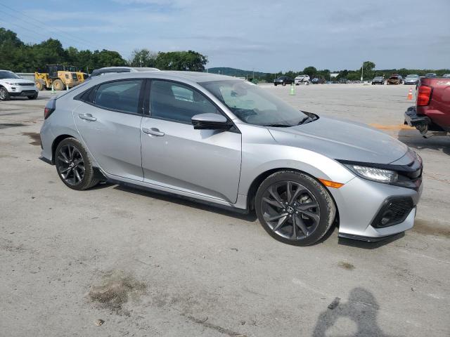 SHHFK7H93HU224892 - 2017 HONDA CIVIC SPORT TOURING SILVER photo 4