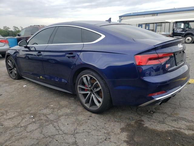 WAUC4CF50JA011482 - 2018 AUDI S5 PRESTIGE BLUE photo 2