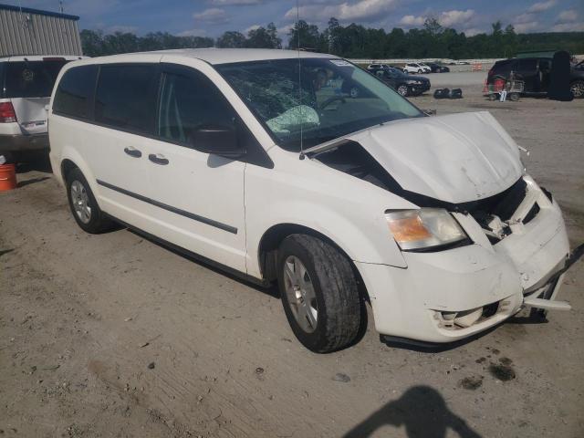 2D8HN44H28R780775 - 2008 DODGE GRAND CARA SE WHITE photo 4