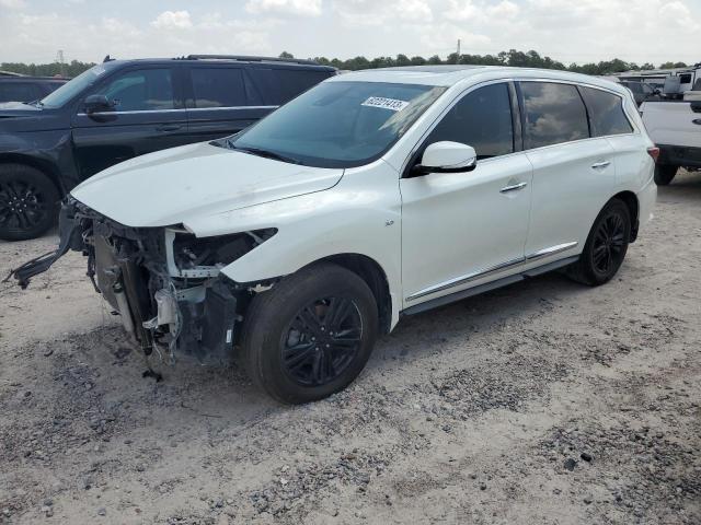 5N1DL0MN1LC516445 - 2020 INFINITI QX60 LUXE WHITE photo 1