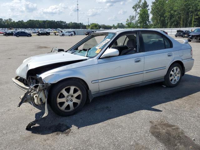 2HGEJ6614YH587687 - 2000 HONDA CIVIC BASE GRAY photo 1