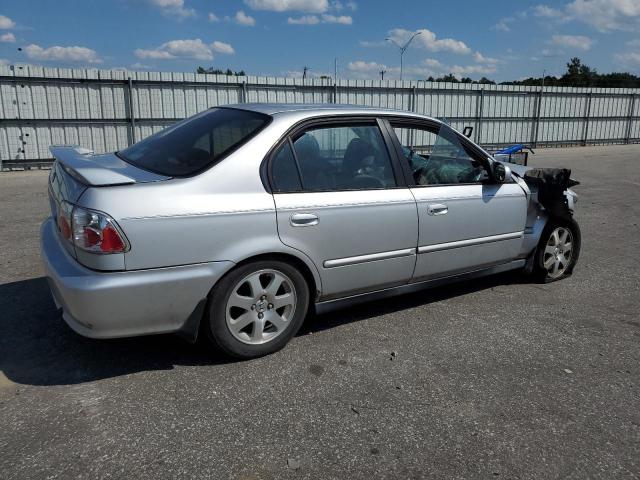 2HGEJ6614YH587687 - 2000 HONDA CIVIC BASE GRAY photo 3