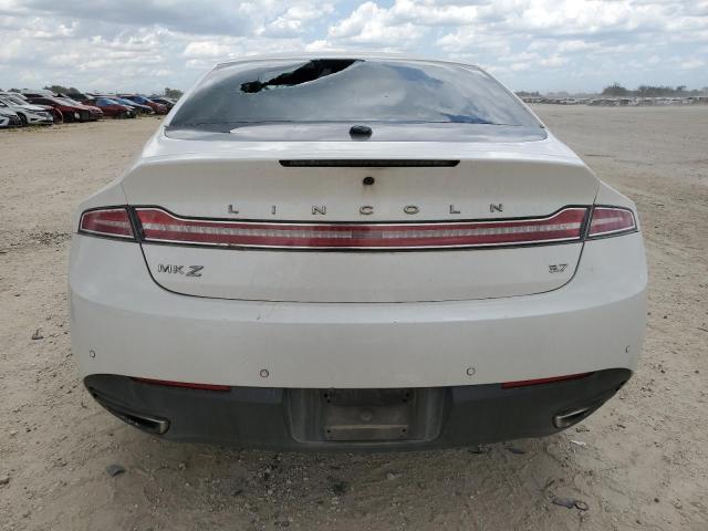 3LN6L2GKXDR821662 - 2013 LINCOLN MKZ WHITE photo 6