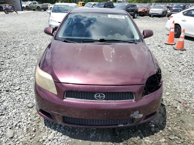 JTKDE177450032963 - 2005 TOYOTA SCION TC ბურგუნდია ფოტო 5