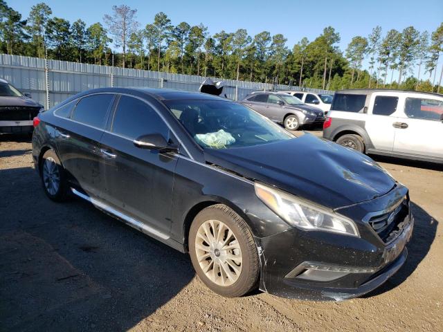 5NPE34AF8FH011055 - 2015 HYUNDAI SONATA SPORT BLACK photo 1