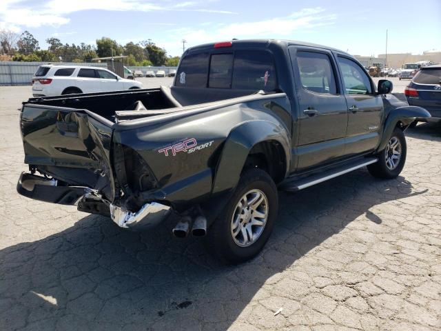 3TMJU4GNXAM109193 - 2010 TOYOTA TACOMA DOUBLE CAB PRERUNNER GREEN photo 3
