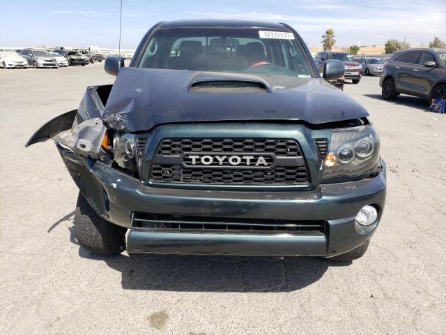 3TMJU4GNXAM109193 - 2010 TOYOTA TACOMA DOUBLE CAB PRERUNNER GREEN photo 5