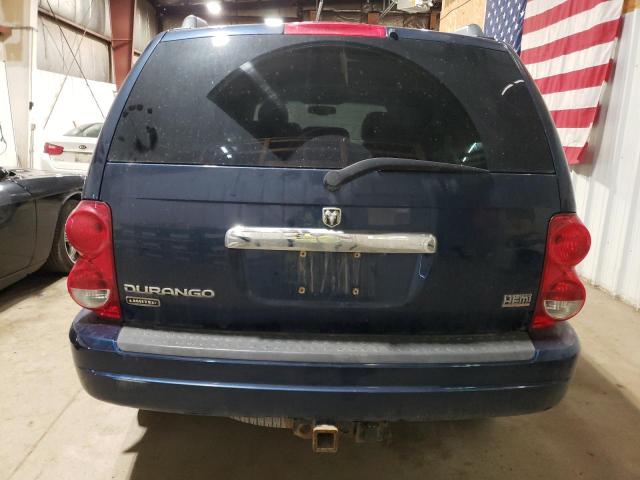 1D8HB58D25F515170 - 2005 DODGE DURANGO LIMITED BLUE photo 6