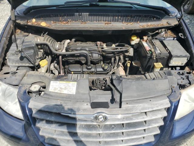 1C4GP45R65B440518 - 2005 CHRYSLER TOWN & COU ლურჯი ფოტო 12