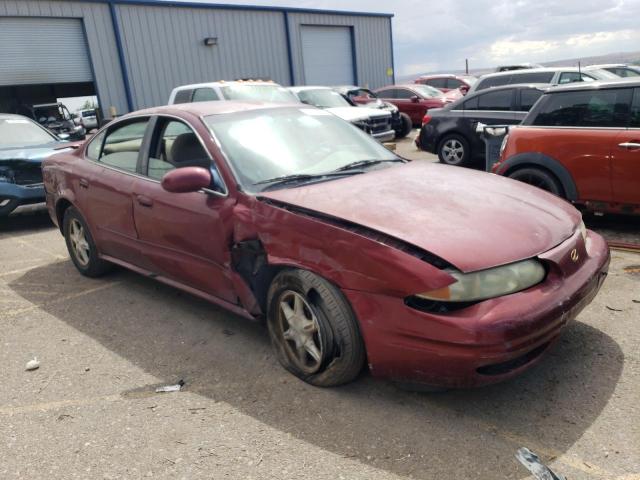 1G3NL52T1YC373897 - 2000 OLDSMOBILE ALERO GL BURGUNDY photo 4