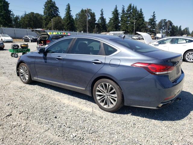 KMHGN4JE4FU067943 - 2015 HYUNDAI GENESIS 3.8L BLUE photo 2