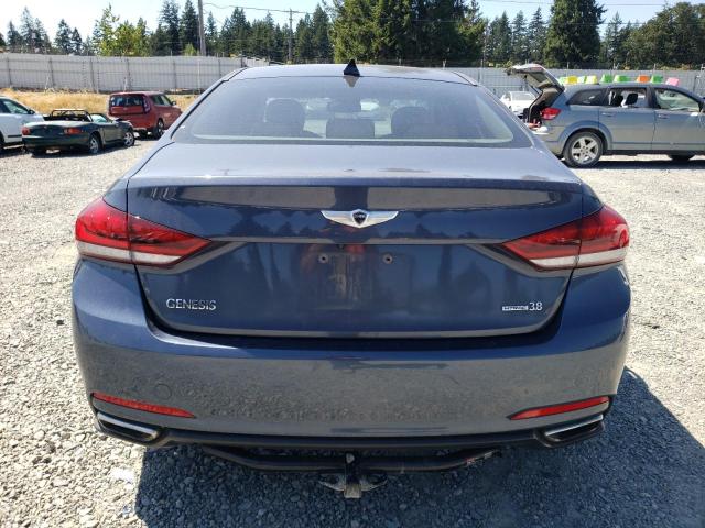 KMHGN4JE4FU067943 - 2015 HYUNDAI GENESIS 3.8L BLUE photo 6